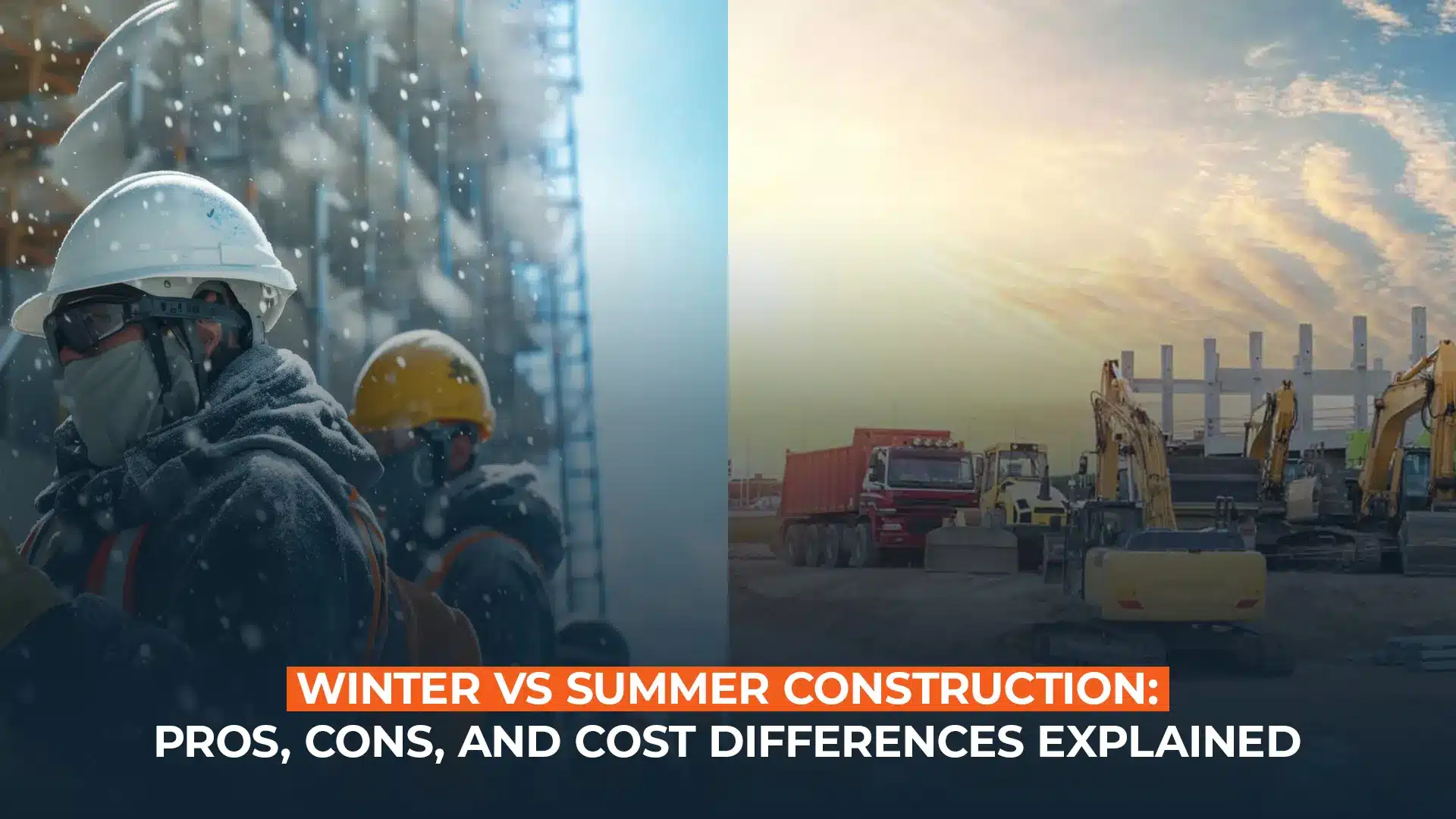 Winter vs Summer Construction